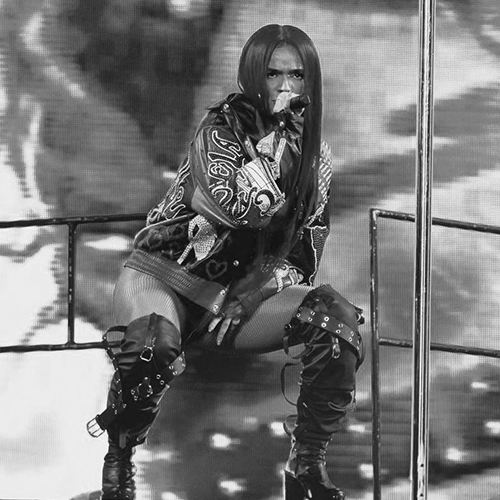 Karol G Unleashes Her Inner Rockstar in Exclusivos Baez