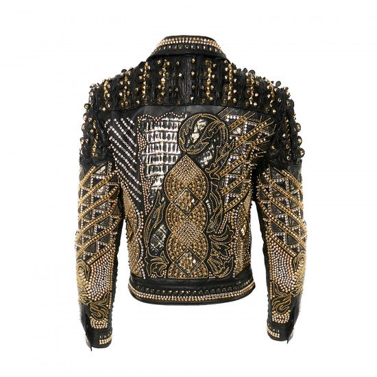 Sheepskin & Caiman Artisan Jacket