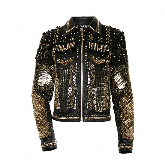 Sheepskin & Caiman Artisan Jacket