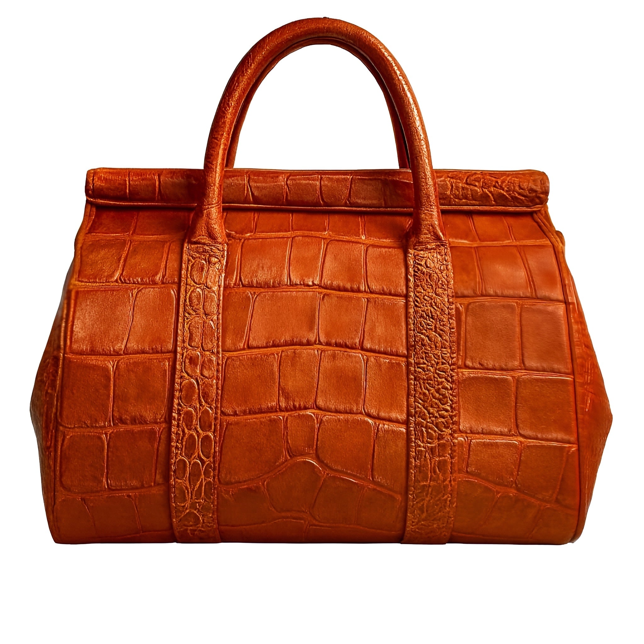 Genuine Alligator Leather Tote