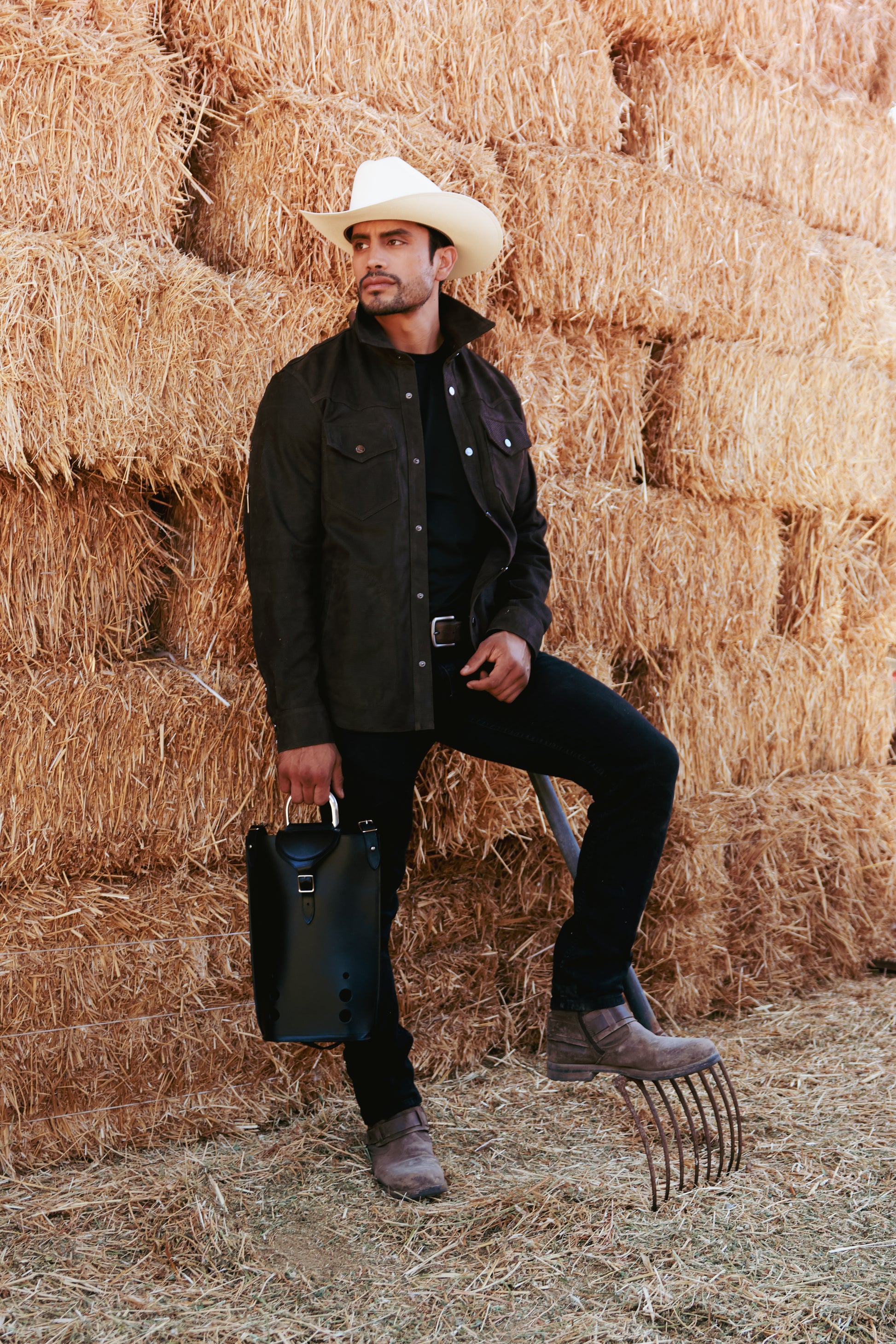 Shaved Sheepskin Leather Shirt