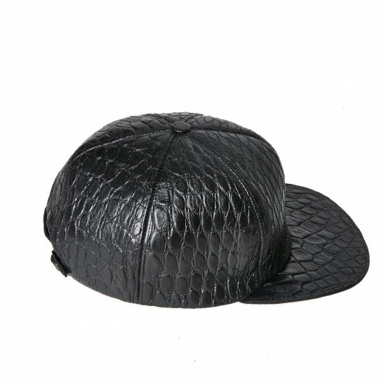 Alligator Leather Unisex Cap