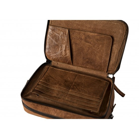 Sheep Leather Handbag with Handle