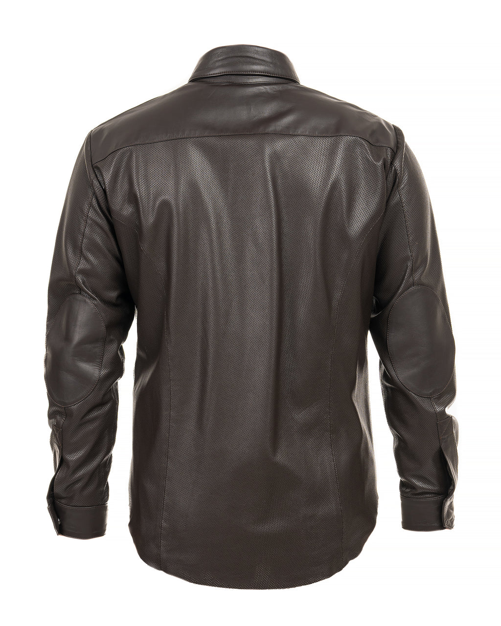 Leather Button Shirt