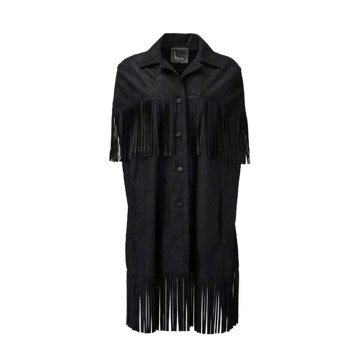 Black Leather Cape