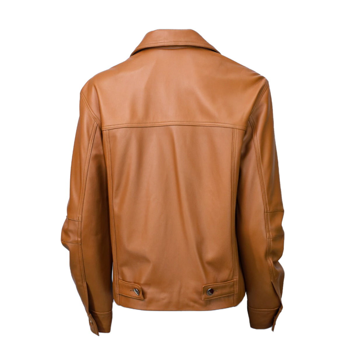 Cognac Leather Jacket