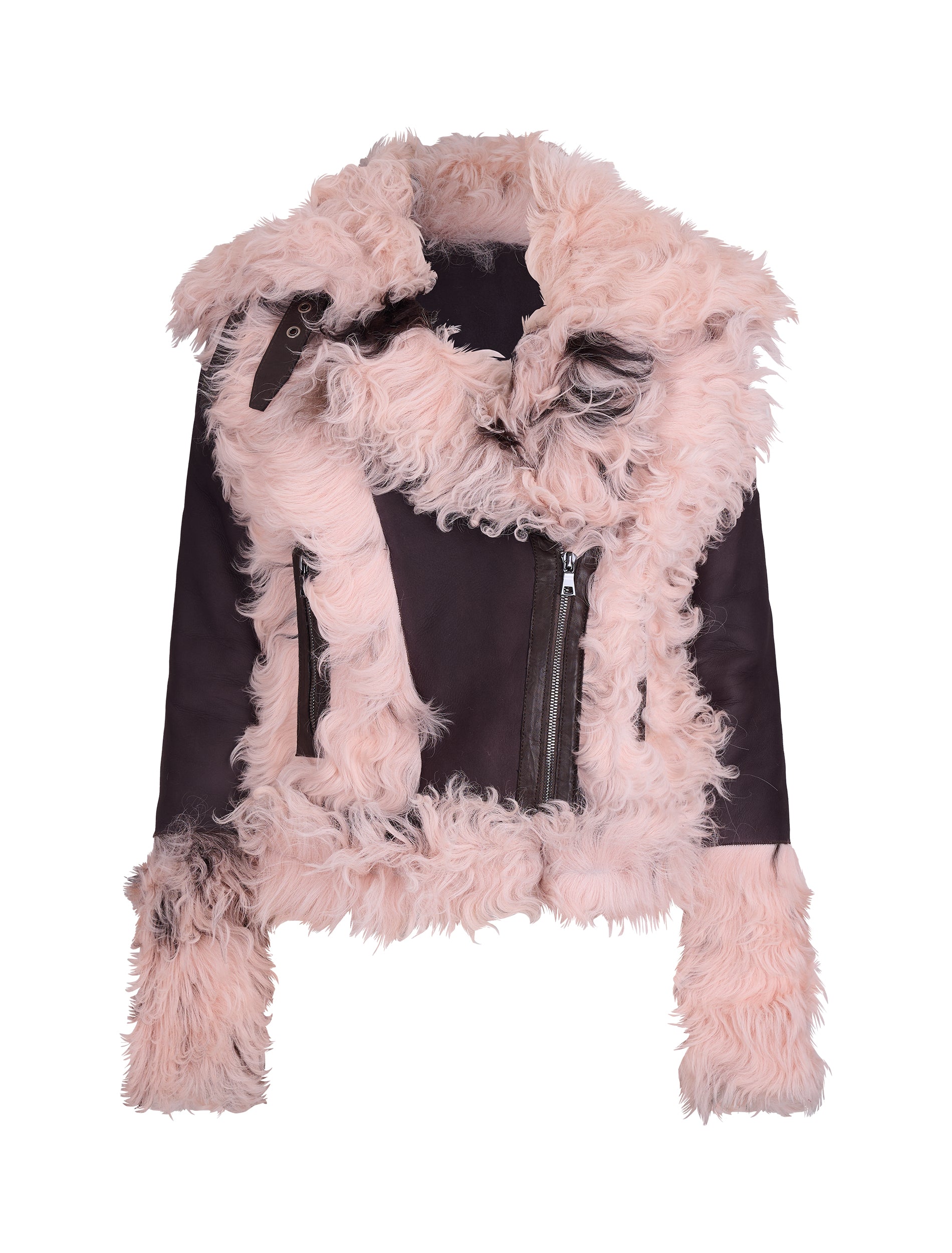 Astrakhan Jacket with Fox Fur Collar & Cuffs