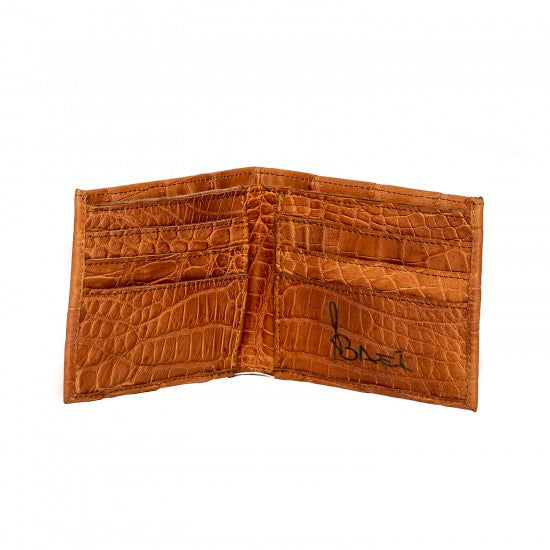 Elegant Crocodile Leather Wallet