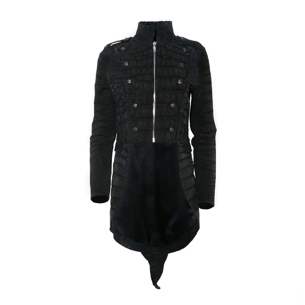 Alligator Military High-Collar Jacket