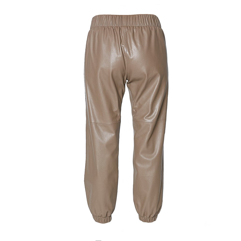 **Pantalones Jogger de Piel de Oveja**