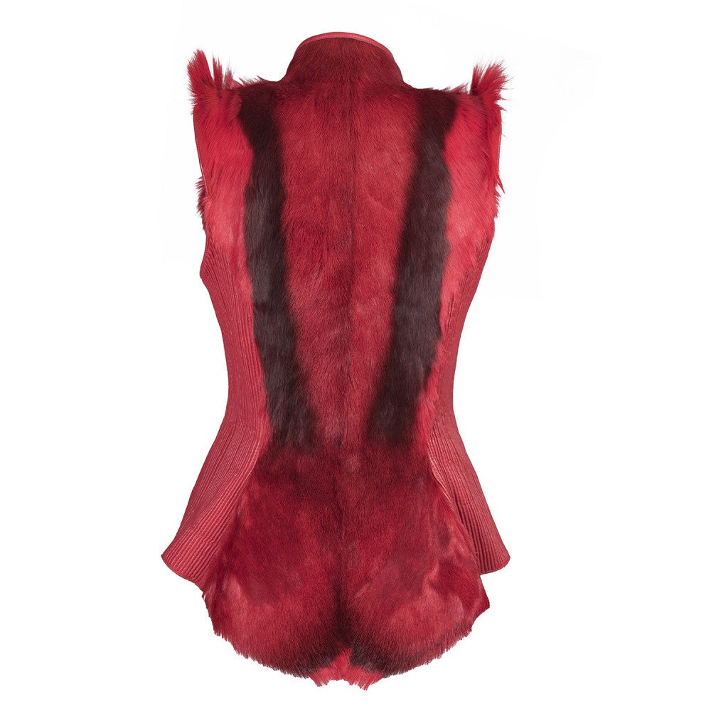 Chaleco de cuero Gazelle