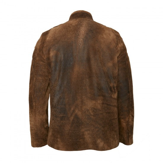 Chaqueta reversible vintage de piel de oveja