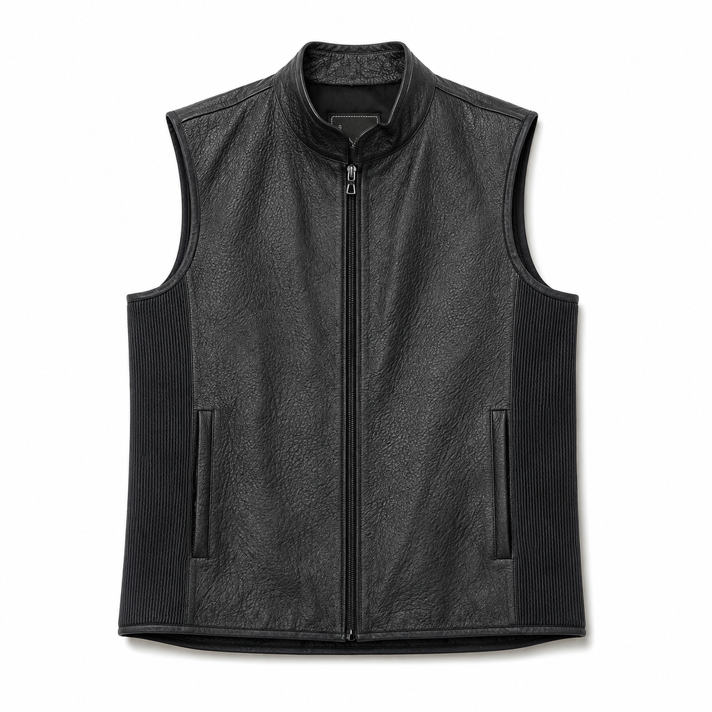 Sheepskin Leather Vest