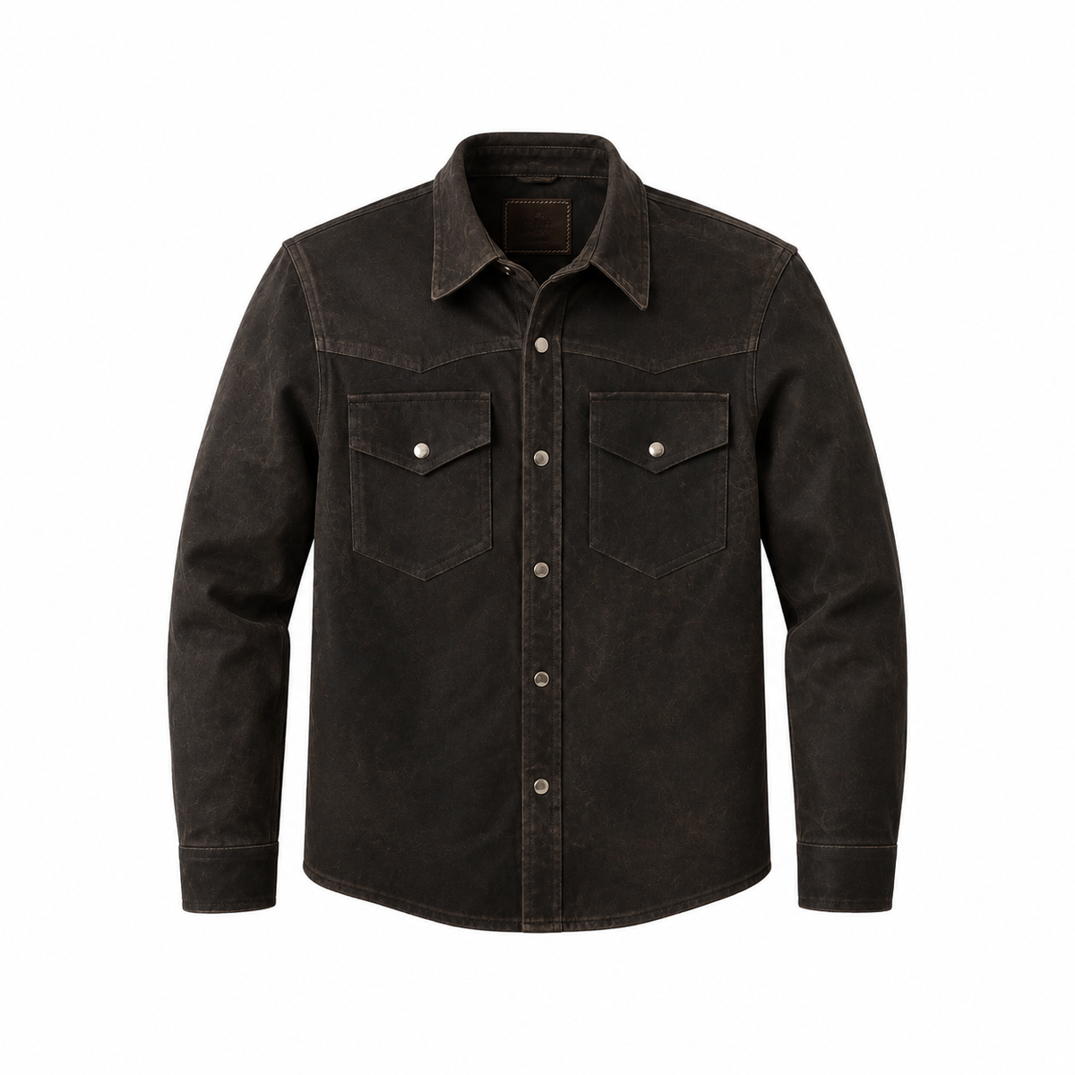 Shaved Sheepskin Leather Shirt